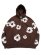 画像1: 【送料無料】DENIM TEARS COTTON WREATH ZIP HOODIE DARK BROWN (1)