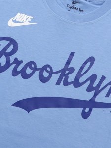 画像3: NIKE COOPERSTOWN WORDMARK TEE BROOKLYN DODGERS VALOR BLUE (3)