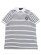 画像1: 【送料無料】POLO RALPH LAUREN CUSTOM SLIM STRIPED NEWPORT BEAR MESH POLO (1)