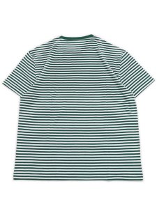 画像2: 【送料無料】POLO RALPH LAUREN CLASSIC FIT STRIPED TEE NEW FOREST/WHITE (2)