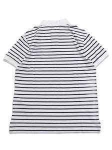 画像2: 【送料無料】POLO RALPH LAUREN CUSTOM SLIM STRIPED NEWPORT BEAR MESH POLO (2)