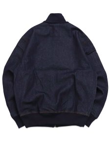 画像2: 【送料無料】ADIDAS FIREBIRD ADICOLOR RAW DENIM TRACK TOP-INDIGO DENIM (2)