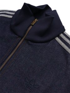 画像4: 【送料無料】ADIDAS FIREBIRD ADICOLOR RAW DENIM TRACK TOP-INDIGO DENIM (4)