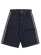 画像1: 【送料無料】ADIDAS FIREBIRD ADICOLOR JORTS MID-RISE STRAIGHT-INDIGO DENIM (1)