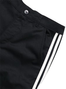 画像4: 【送料無料】ADIDAS 3 STRIPES PLEATED TROUSERS-BLACK (4)