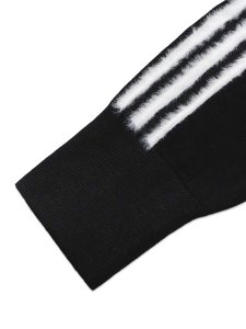 画像6: 【送料無料】ADIDAS WMNS KNITTED FIREBIRD TRACK TOP-BLACK/WHITE (6)