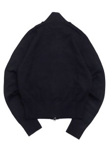 画像2: 【送料無料】ADIDAS WMNS KNITTED FIREBIRD TRACK TOP-BLACK/WHITE (2)