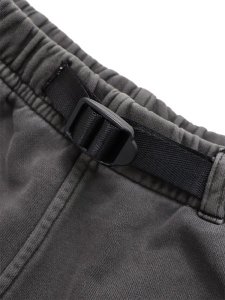 画像6: 【送料無料】VANSON 8/10 LENGTH FLEECE SHORT WHITE BONE DENIM PATCH (6)
