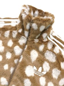 画像3: 【送料無料】ADIDAS WMNS ANIMAL PRINT FIREBIRD JACKET-BROWN DESERT (3)