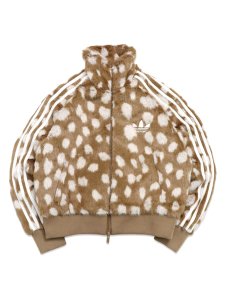 画像1: 【送料無料】ADIDAS WMNS ANIMAL PRINT FIREBIRD JACKET-BROWN DESERT (1)