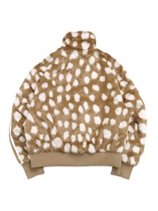 画像2: 【送料無料】ADIDAS WMNS ANIMAL PRINT FIREBIRD JACKET-BROWN DESERT (2)