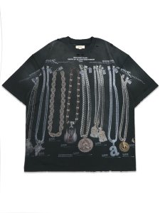 画像1: 【送料無料】BLDG4 TV TOWER KNIT TEE JET BLACK (1)