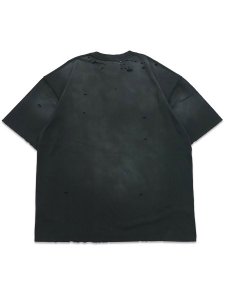 画像2: 【送料無料】BLDG4 TV TOWER KNIT TEE JET BLACK (2)
