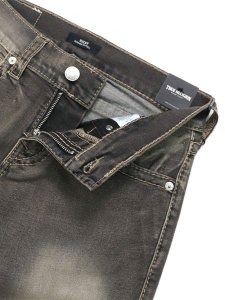 画像4: 【送料無料】TRUE RELIGION RICKY BIG T FLAP STRAIGHT 34" COMPASS TRAIL BLACK WASH (4)
