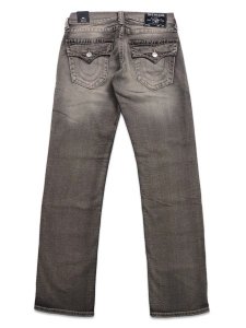 画像1: 【送料無料】TRUE RELIGION RICKY BIG T FLAP STRAIGHT 34" COMPASS TRAIL BLACK WASH (1)