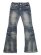 画像2: 【送料無料】TRUE RELIGION W JOEY LOW RISE SUPER T FLAP FLARE DANDELION FADE (2)