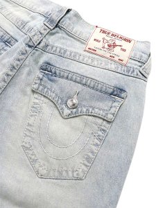 画像5: 【送料無料】TRUE RELIGION RICKY BIG T STRAIGHT 34”DROVER LIGHT WASH (5)
