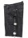 画像3: 【送料無料】GUAPI ALL BLACK CROSS BUCKLE SHORTS (3)