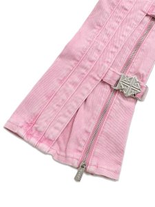 画像7: 【送料無料】GUAPI FRENCH ROSE CROSS BUCKLE DENIM (7)