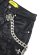 画像4: 【送料無料】GUAPI OBSIDIAN BLACK STARS LEATHER SHORTS (4)