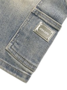 画像10: 【送料無料】GUAPI EMERALD SPIDER DENIM SHORTS (10)