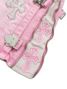 画像10: 【送料無料】GUAPI FRENCH ROSE CROSS BUCKLE SHORTS (10)