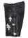 画像3: 【送料無料】GUAPI OBSIDIAN BLACK CROSS BUCKLE SHORTS (3)
