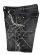 画像3: 【送料無料】GUAPI OBSIDIAN BLACK SPIDER DENIM SHORTS (3)