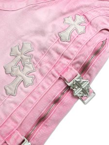 画像7: 【送料無料】GUAPI FRENCH ROSE CROSS BUCKLE SHORTS (7)