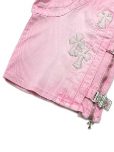 画像9: 【送料無料】GUAPI FRENCH ROSE CROSS BUCKLE SHORTS (9)