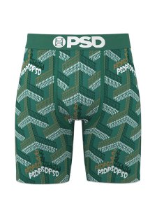 画像1: PSD PSD LABYRINTH GREEN TRUNKS (1)