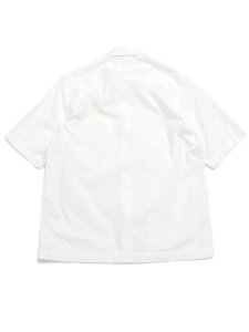 画像2: 【送料無料】C.P.COMPANY SHIRTS SHORT SLEEVE IN POPELINE GAUZE WHITE (2)