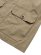 画像4: 【送料無料】Ten-c FOYLE JACKET OJJ PIECE DYED M/F ALMOND (4)