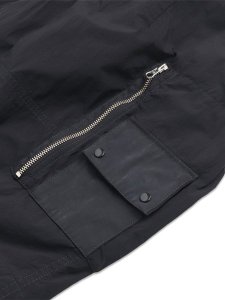 画像7: 【送料無料】Ten-c CARGO SHORTS OJJ GARMENT DYED NYLON TACTEL BLK (7)