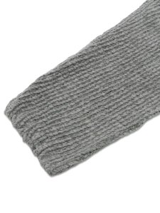 画像7: 【送料無料】Ten-c HODDED CHENILLE COTTON KNIT PIGEON GREY (7)