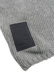 画像6: 【送料無料】Ten-c HODDED CHENILLE COTTON KNIT PIGEON GREY (6)