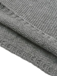 画像5: 【送料無料】Ten-c HODDED CHENILLE COTTON KNIT PIGEON GREY (5)