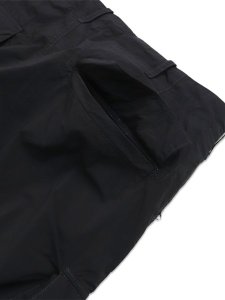 画像5: 【送料無料】Ten-c CARGO PANT OJJ GARMENT DYED NYLON TACTEL BLACK (5)