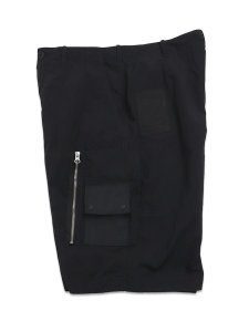 画像3: 【送料無料】Ten-c CARGO SHORTS OJJ GARMENT DYED NYLON TACTEL BLK (3)