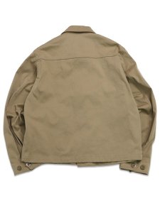 画像2: 【送料無料】Ten-c FOYLE JACKET OJJ PIECE DYED M/F ALMOND (2)
