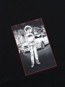 画像3: BILLIONAIRE BOYS CLUB INITIAL D COTTON TEE #1 BLACK (3)