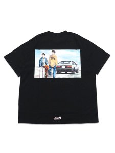 画像2: BILLIONAIRE BOYS CLUB INITIAL D COTTON TEE #2 BLACK (2)