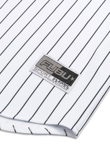 画像4: 【送料無料】FUBU PATCH BASEBALL SHIRTS WHITE (4)