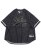 画像1: 【送料無料】FUBU PATCH BASEBALL SHIRTS BLACK (1)