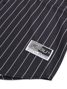 画像4: 【送料無料】FUBU PATCH BASEBALL SHIRTS BLACK (4)