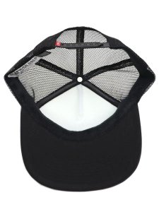 画像5: ACAPULCO GOLD LIT UP TRUCKER CAP BLACK/WHITE (5)