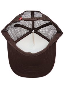 画像5: ACAPULCO GOLD ONE LOVE TRUCKER CAP BROWN/TAN (5)