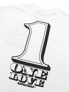 画像5: ACAPULCO GOLD ONE LOVE TEE WHITE (5)
