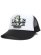 画像1: ACAPULCO GOLD ONE LOVE TRUCKER CAP BLACK/WHITE (1)