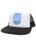 画像1: ACAPULCO GOLD LIT UP TRUCKER CAP BLACK/WHITE (1)